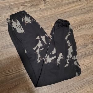 Reverse Tie dye joggers